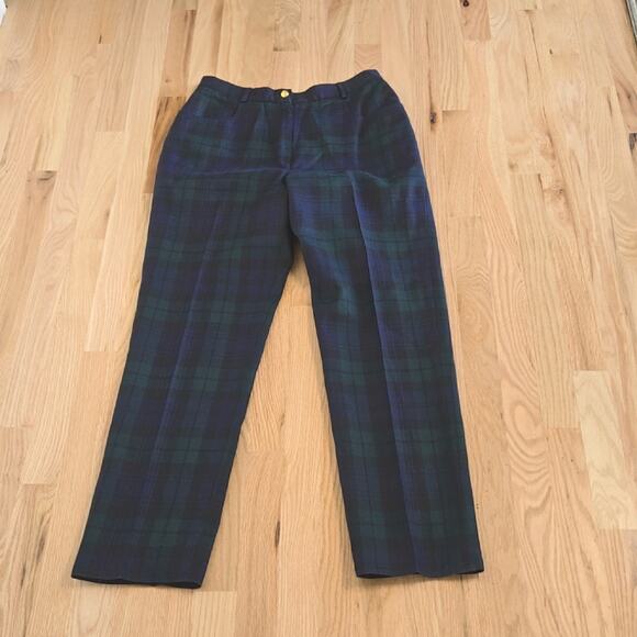 Lauren Ralph Lauren Pants - Lauren Ralph Lauren Women’s Blackwatch Tartan Pants – Size 12  100% Pure Wool